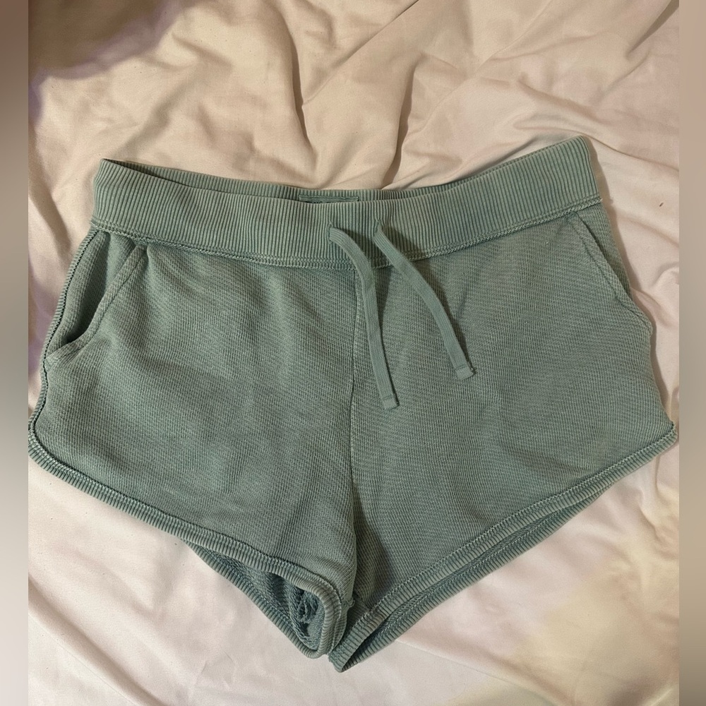 American Eagle Outfitters Green Comfy Shorts